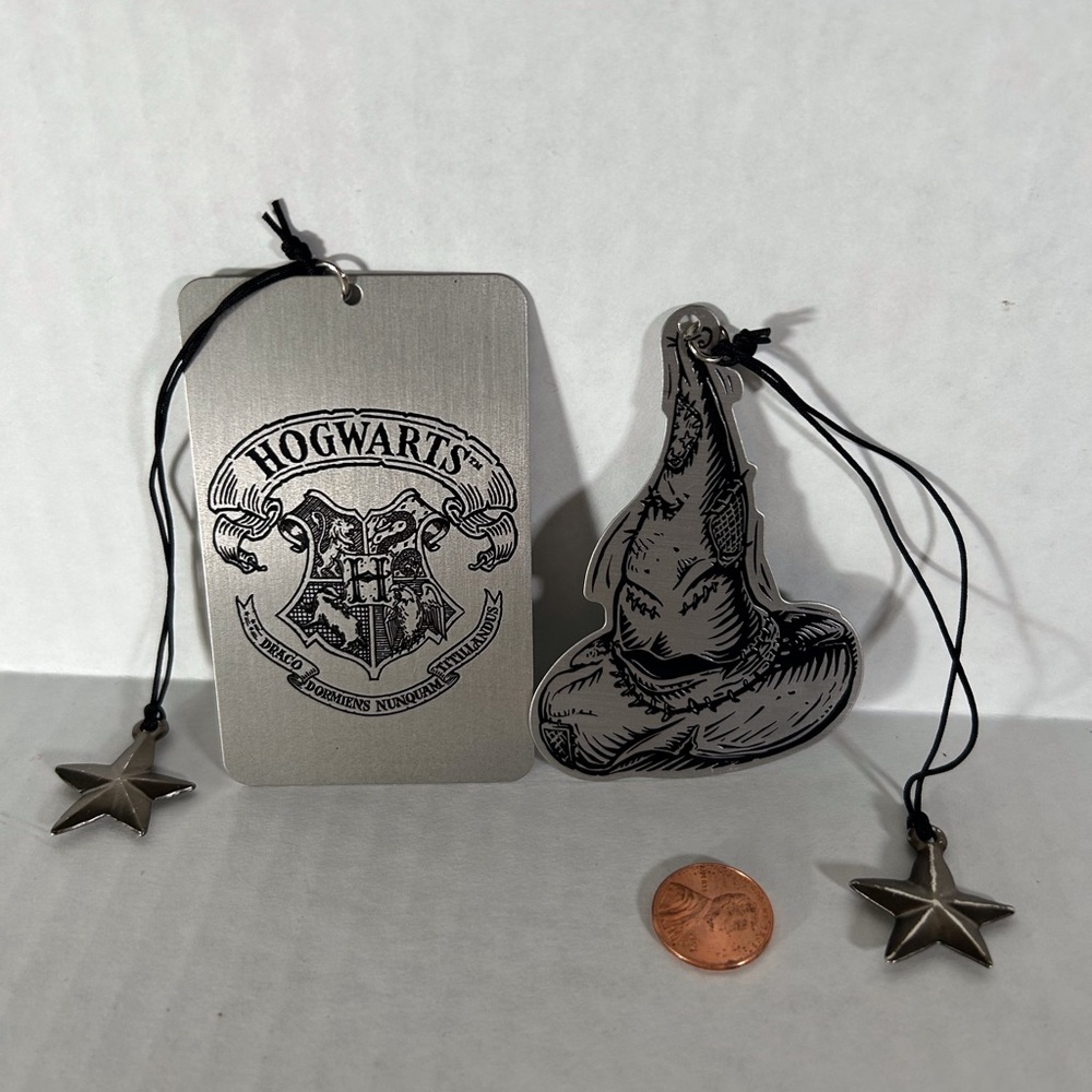 Harry Potter metal ornaments (2)